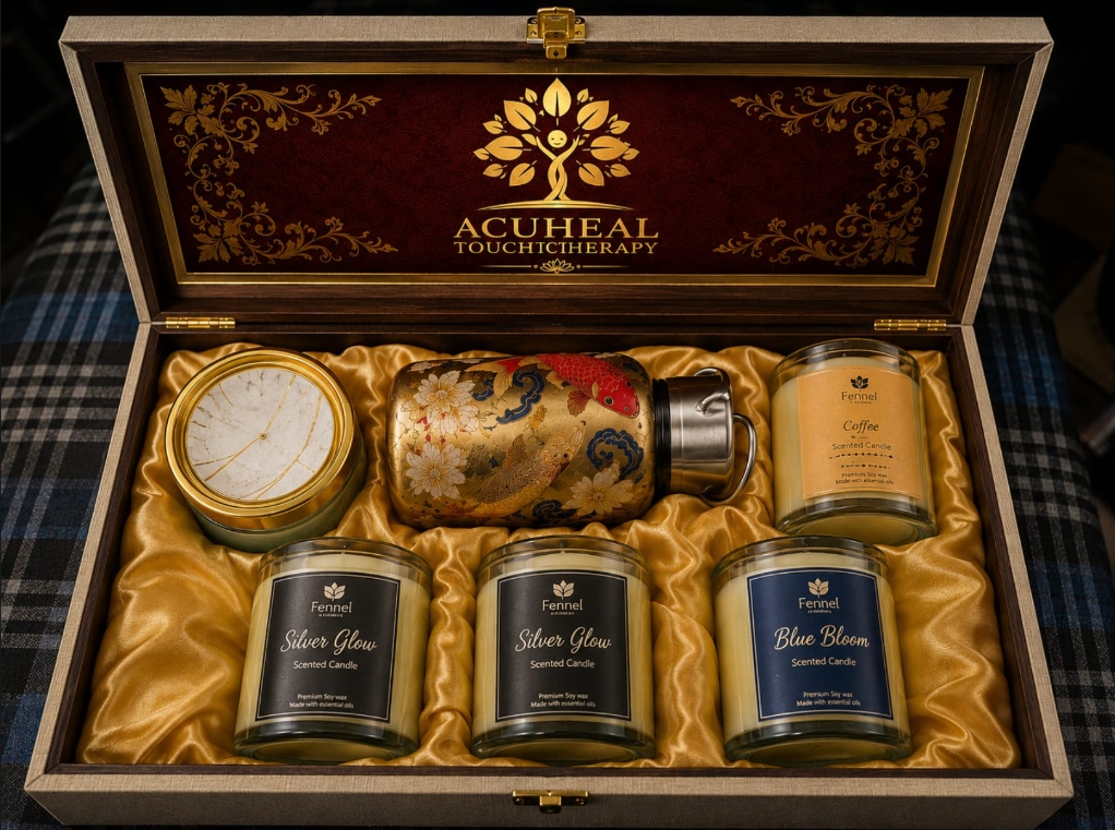 Acuheal Touch Therapy Luxury Candle Gift Box